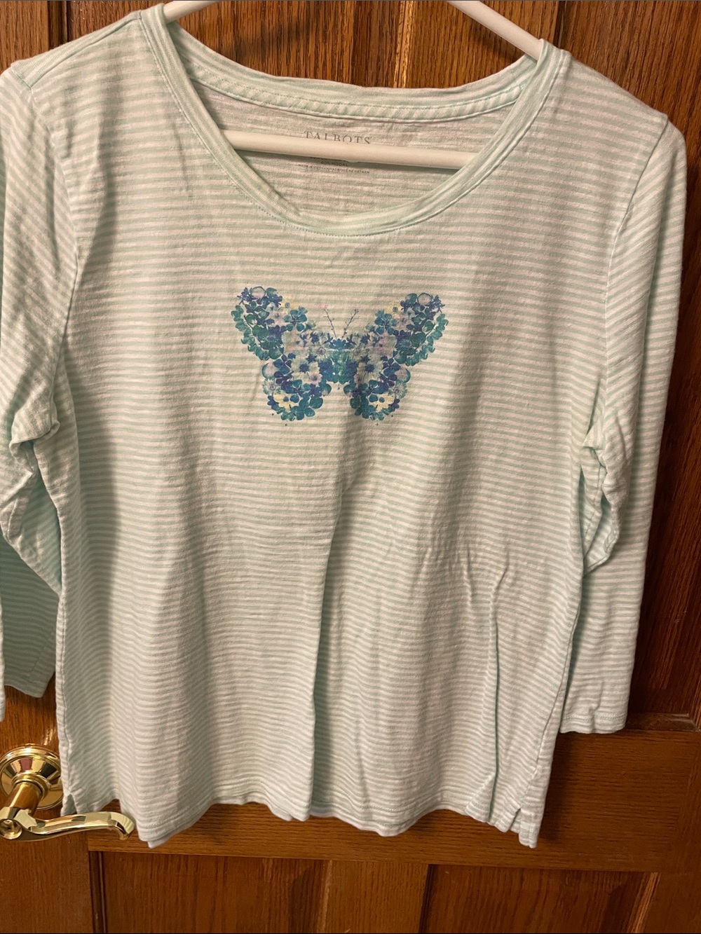 Talbots Long  Sleeve Blouse